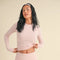 Soft Knit Jersey Long Sleeve Tee Pink-Tee-KIMBERLY C-S-Pink-Urbanheer