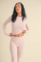 Soft Knit Jersey Long Sleeve Tee Pink-Tee-KIMBERLY C-S-Pink-Urbanheer