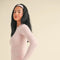 Soft Knit Jersey Long Sleeve Tee Pink-Tee-KIMBERLY C-S-Pink-Urbanheer