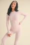 Soft Knit Jersey Long Sleeve Tee Pink-Tee-KIMBERLY C-S-Pink-Urbanheer