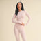 Soft Knit Jersey Long Sleeve Tee Pink-Tee-KIMBERLY C-S-Pink-Urbanheer