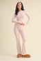 Soft Knit Jersey Long Sleeve Tee Pink-Tee-KIMBERLY C-S-Pink-Urbanheer