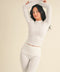 Soft Knit Jersey Long Sleeve Tee White-Tee-KIMBERLY C-S-White-Urbanheer