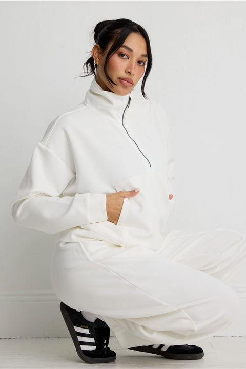 Soft Luxury 1/2 Zip Sweater