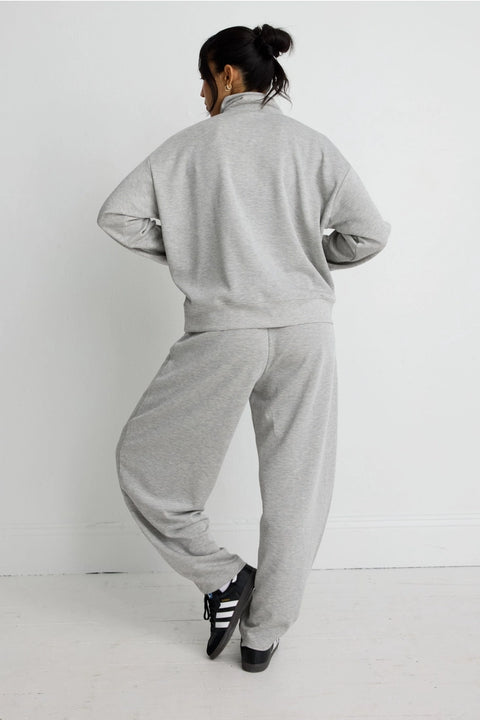 Soft Luxury Barrel Leg Track Pant