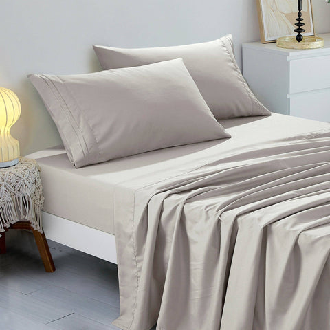 Soft Microfiber Deep Pocket Bed Sheets