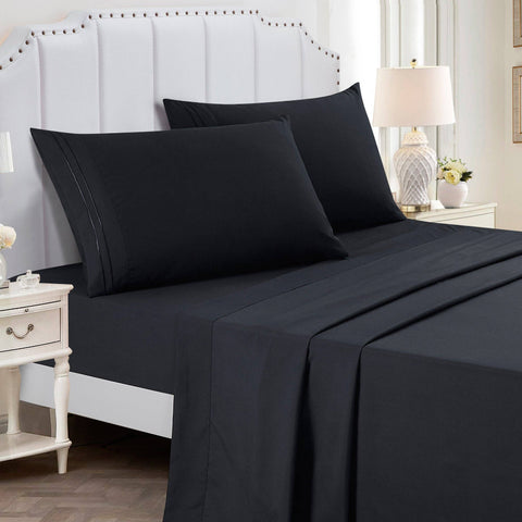 Soft Microfiber Deep Pocket Bed Sheets