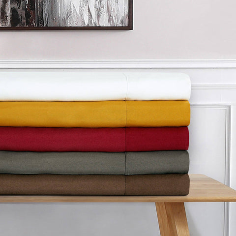 Soft Microfiber Deep Pocket Bed Sheets