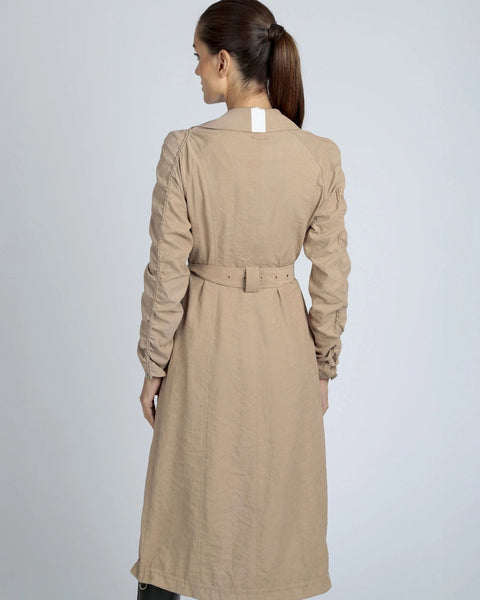 Soft Penelope Tie Front Trench