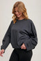 Softstreme Voluminous-Sleeve Pullover ASH-Pullover-Bluivy-S-ASH-Urbanheer