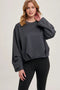 Softstreme Voluminous-Sleeve Pullover ASH-Pullover-Bluivy-S-ASH-Urbanheer