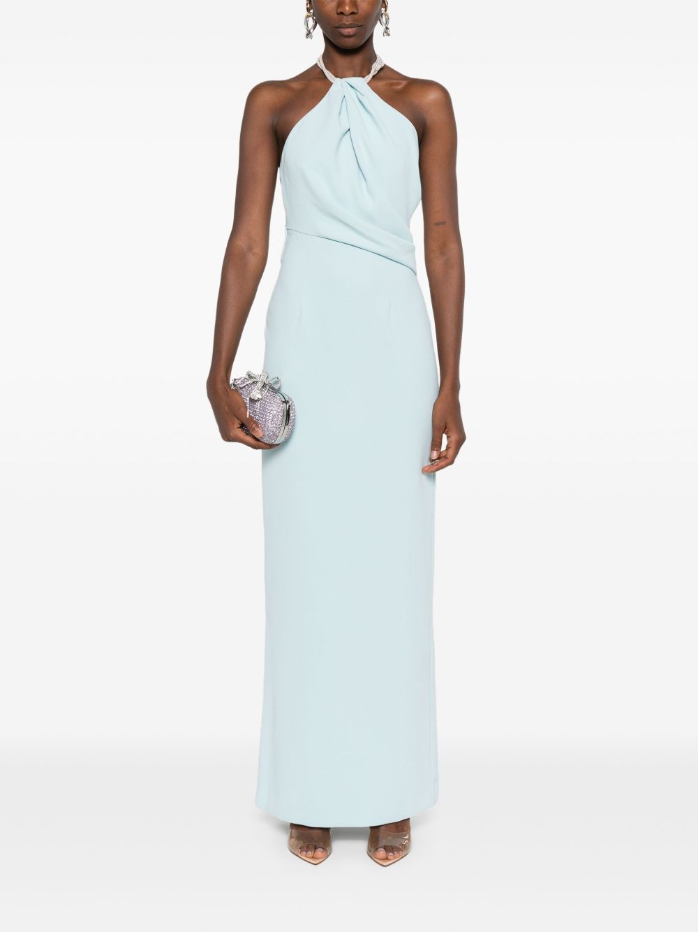 Solace London Dresses Clear Blue