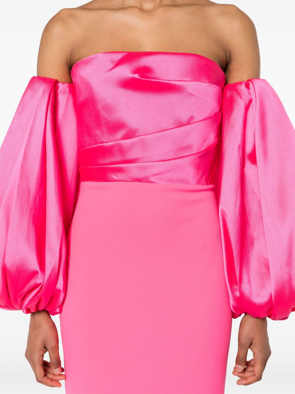 Solace London Dresses Fuchsia-Dresses-Solace London-10-Urbanheer