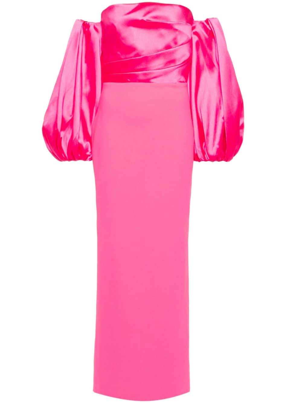 Solace London Dresses Fuchsia-Dresses-Solace London-10-Urbanheer