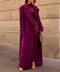 Solid Double Breasted Long Tweed Coats-Coat-Rosa Clothing-S-Rose_red-Urbanheer