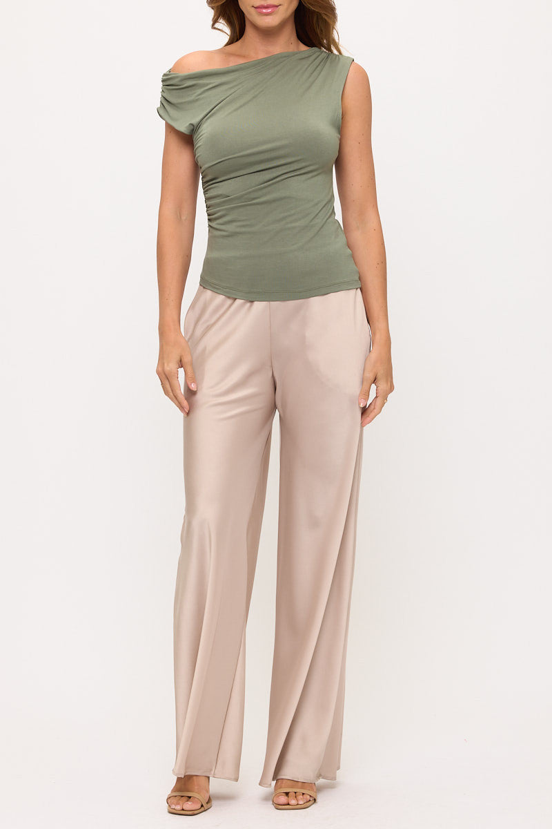 Solid Off The Shoulder Top-4