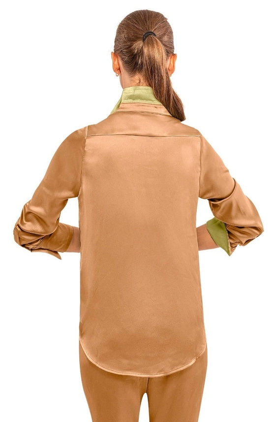 Solid Top - Mix Master Solid Champagne-Top-Gretchen Scott LLC-M-Champagne-Urbanheer