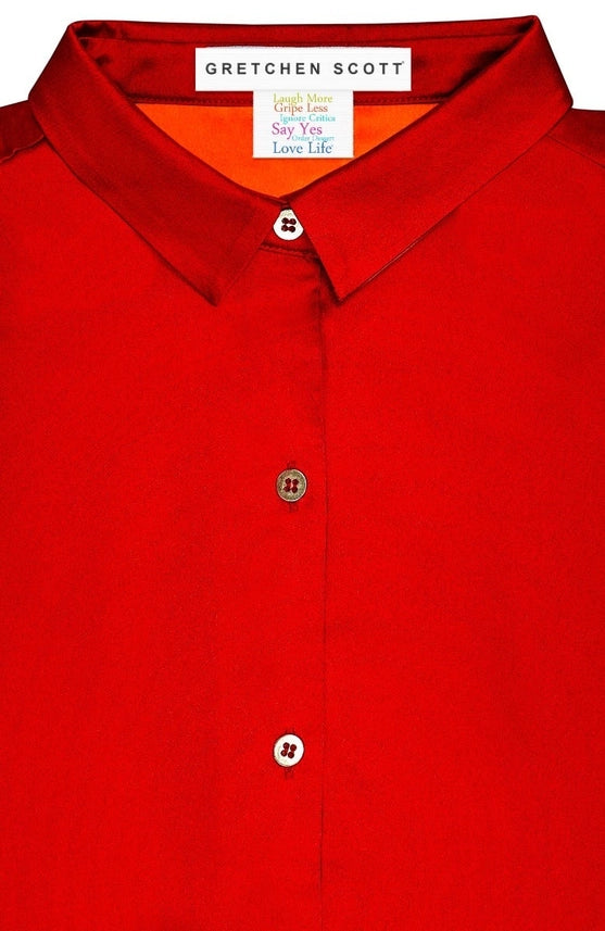 Solid Top - Mix Master Solid Crimson-Top-Gretchen Scott LLC-XS-Crimson-Urbanheer