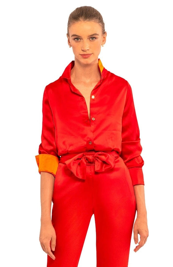 Solid Top - Mix Master Solid Crimson-Top-Gretchen Scott LLC-XS-Crimson-Urbanheer