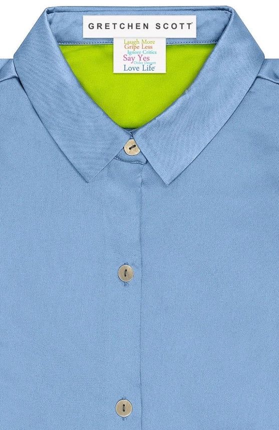 Solid Top - Mix Master Solid Periwinkle-Top-Gretchen Scott LLC-XS-Periwinkle-Urbanheer