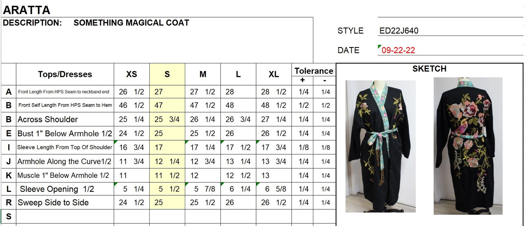 Something Magical Coat-Coat-Aratta-XS-Black-Urbanheer