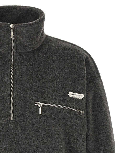 Song For The Mute Half-zip Sweater