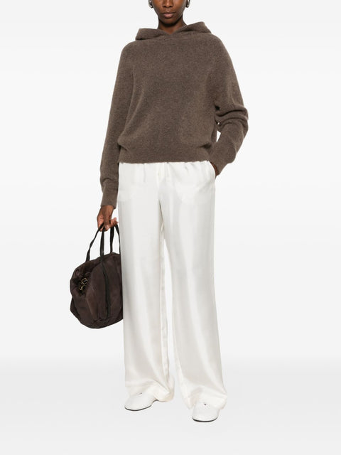Sosue Brushed Knit Hoodie
