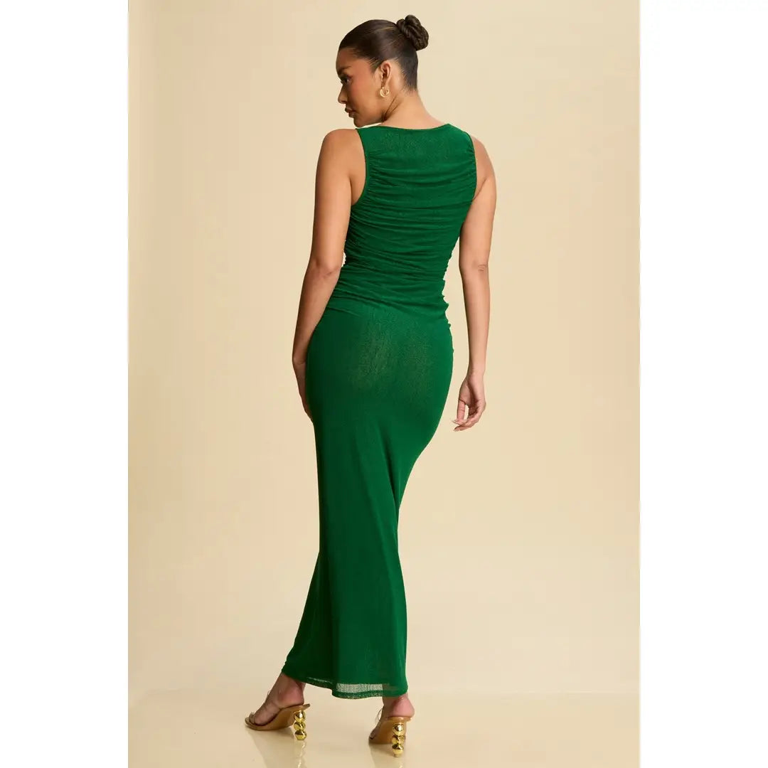 Sparkle Chain Insert Jersey Dress from Luxxel exclusive at Urbanheer. Sparkle Chain Insert Jersey Dress from Luxxel exclusive at Urbanheer.