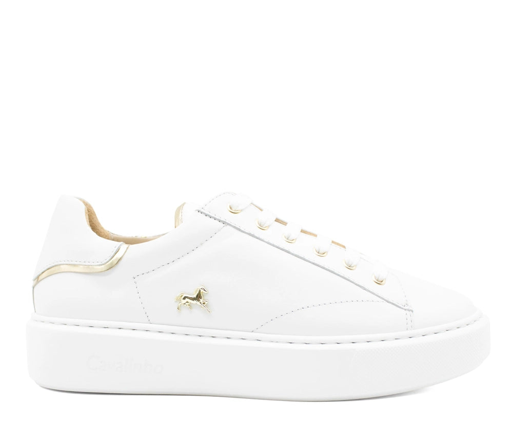 Spirit Sneakers White & Gold-Sneakers-Cavalinho Canada & USA-36-White & Gold-Urbanheer