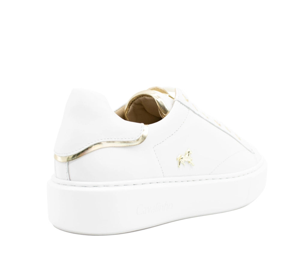 Spirit Sneakers White & Gold-Sneakers-Cavalinho Canada & USA-36-White & Gold-Urbanheer