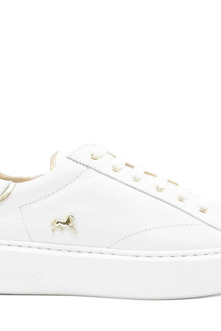 Spirit Sneakers White & Gold-Sneakers-Cavalinho North America-36-Urbanheer