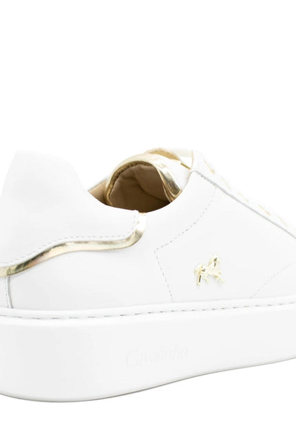 Spirit Sneakers White & Gold-Sneakers-Cavalinho North America-Urbanheer