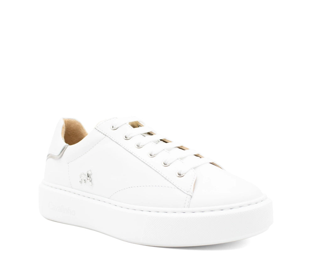 Spirit Sneakers White & Silver-Sneakers-Cavalinho North America-38-Urbanheer