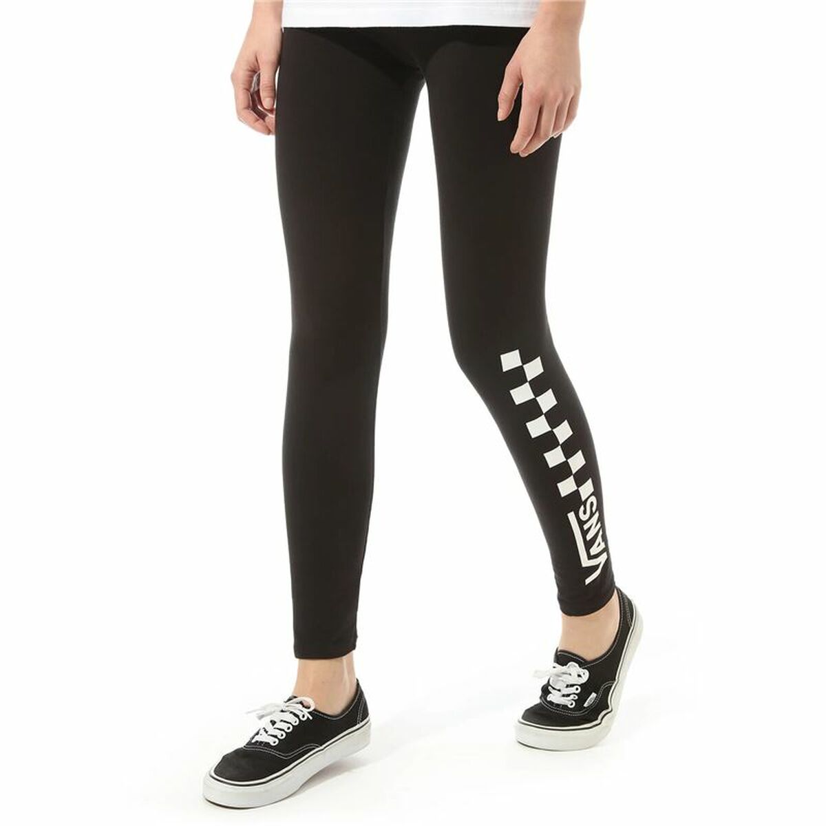 Sport leggings for Women Vans Blackboard Black-Sports | Fitness > Sports material and equipment > Leggings-Vans-XS-Urbanheer