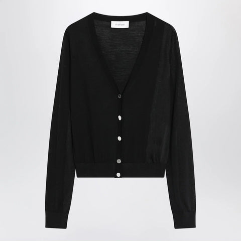 Sportmax Black wool cardigan