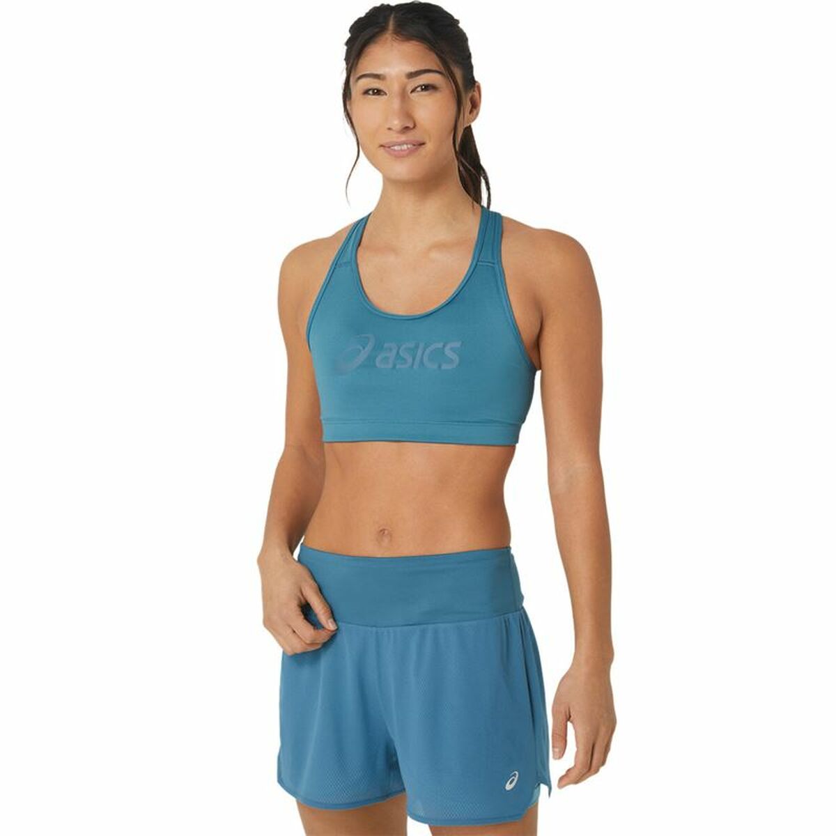 Sports Bra Asics Core Logo Indigo-Sports | Fitness > Sports material and equipment > Sports bras-Asics-S-Urbanheer