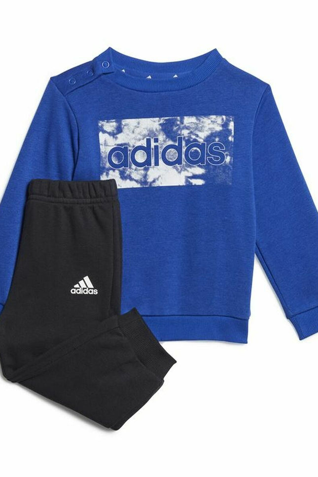 Sports Outfit for Baby Adidas Blue-Toys | Fancy Dress > Babies and Children > Clothes and Footwear for Children-Adidas-Urbanheer
