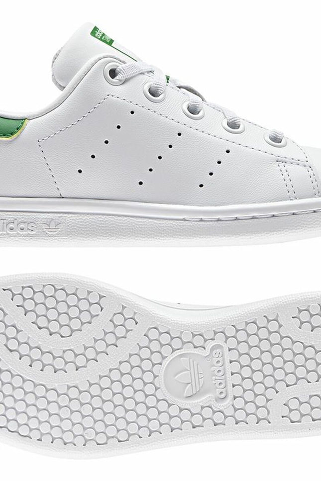 Sports Shoes for Kids Adidas Stan Smith White-Fashion | Accessories > Clothes and Shoes > Casual trainers-Adidas-Urbanheer