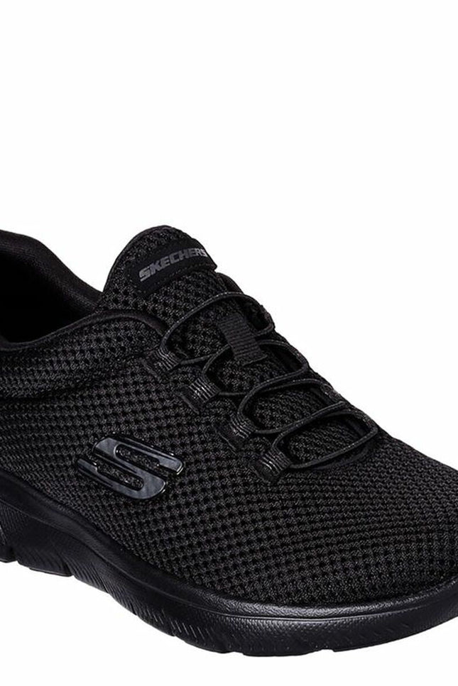 Sports Trainers for Women Skechers Summits Black-Fashion | Accessories > Clothes and Shoes > Sports shoes-Skechers-36.5-Urbanheer