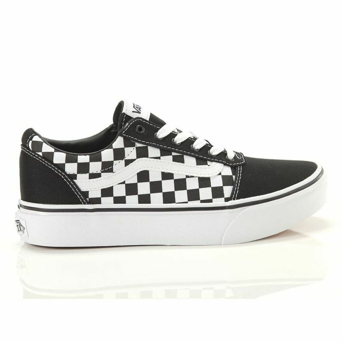 Sports Trainers for Women Vans Ward Platform Black-Fashion | Accessories > Clothes and Shoes > Sports shoes-Vans-34-Urbanheer
