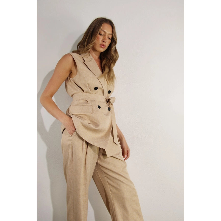 Spring Vest and Long Pants Suit Set OAT-Set-Mulla-S-OAT-Urbanheer