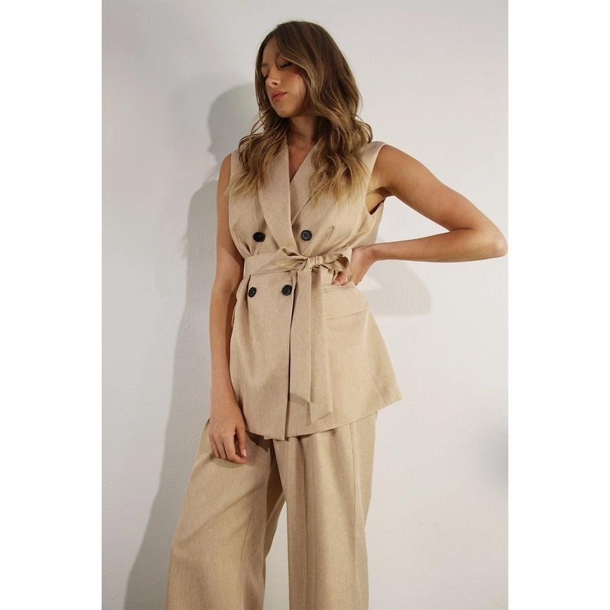 Spring Vest and Long Pants Suit Set OAT-Set-Mulla-S-OAT-Urbanheer