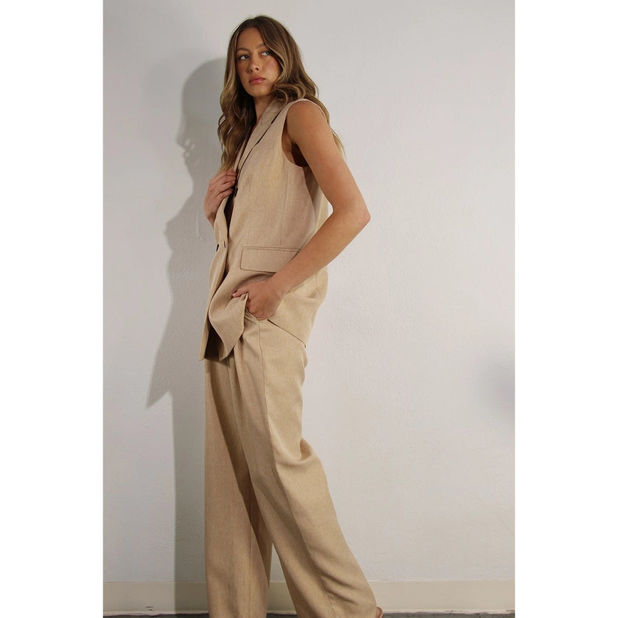 Spring Vest and Long Pants Suit Set OAT-Set-Mulla-S-OAT-Urbanheer