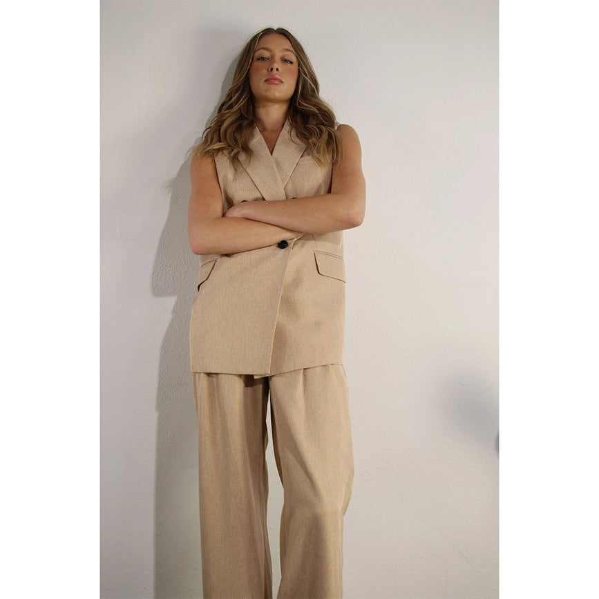 Spring Vest and Long Pants Suit Set OAT-Set-Mulla-S-OAT-Urbanheer