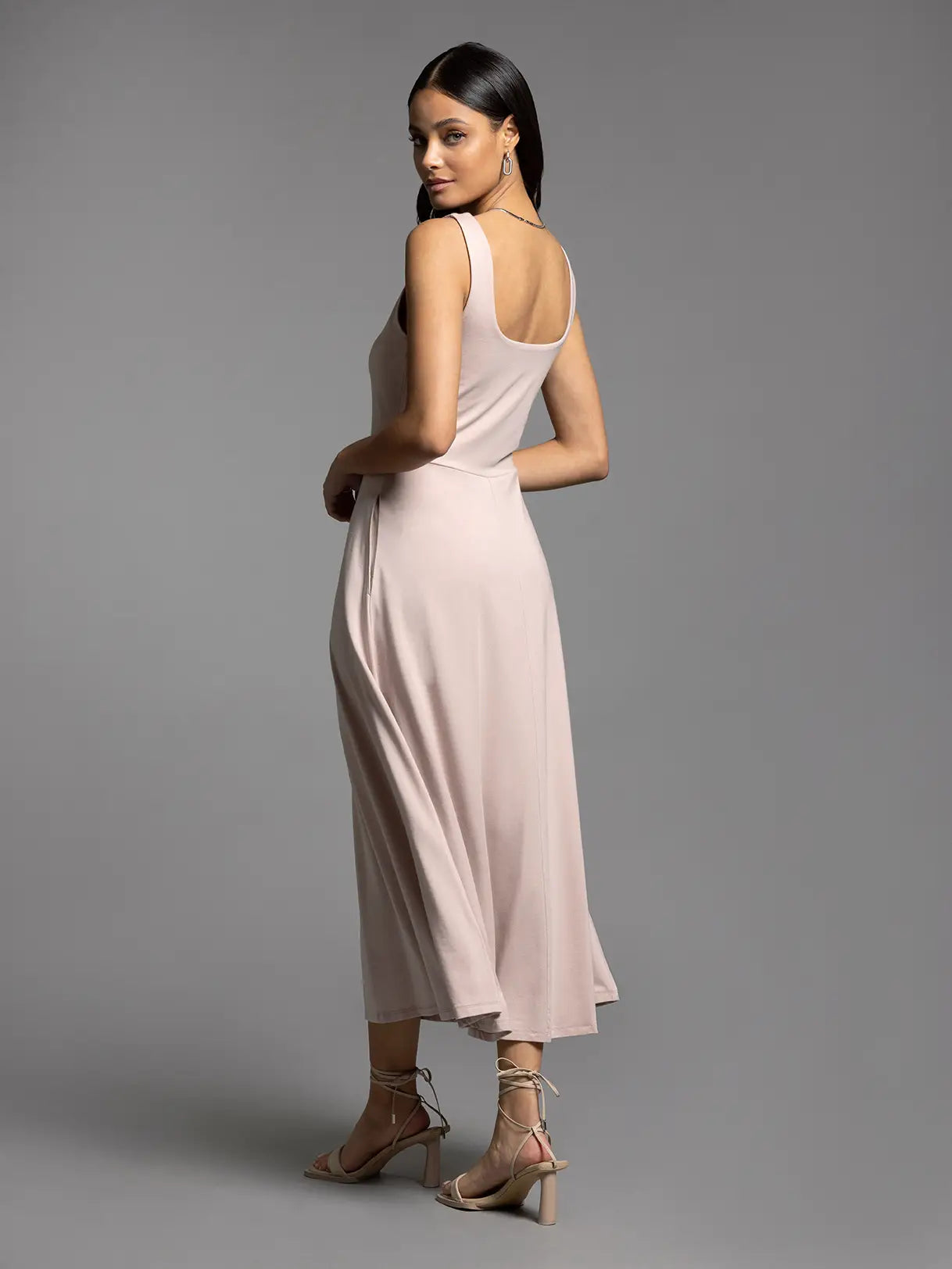 Square Neck Maxi Dress