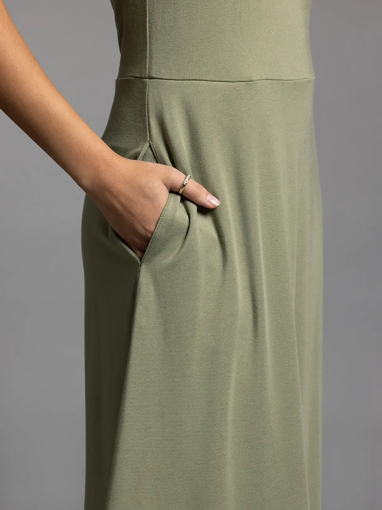 Square Neck Maxi Dress