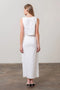 Square Neck Sleeveless Linen Crop Top WHITE-Top-Moon River-XS-WHITE-Urbanheer
