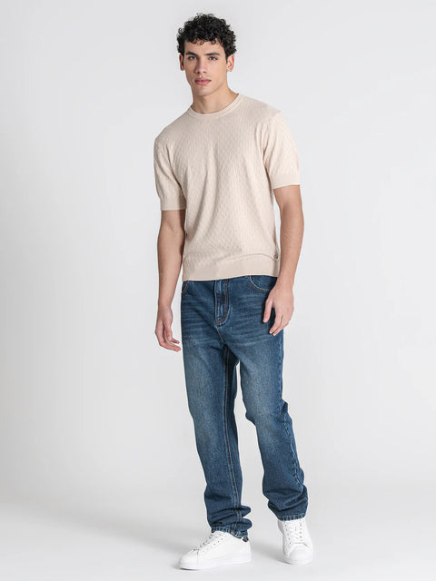 Squared Knit Tee