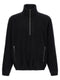 Ssstein Black Half-zip Fleece Sweater