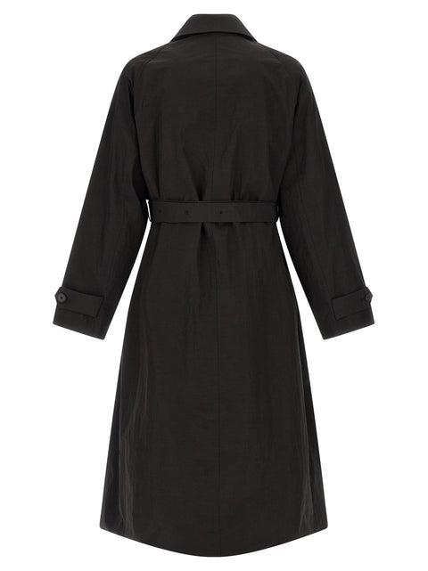 Ssstein Technical Fabric Trench Coat